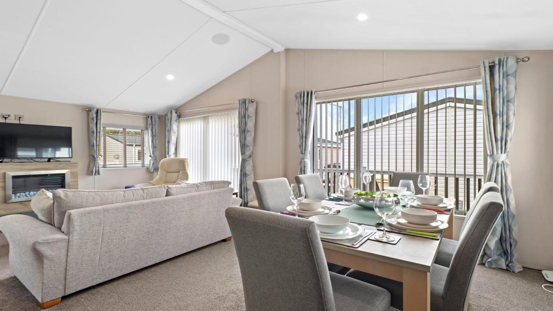 33 Beach Retreat Lodge Pevensey Bay Holiday Park Esterno foto