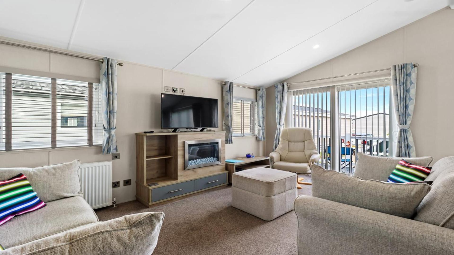 33 Beach Retreat Lodge Pevensey Bay Holiday Park Esterno foto