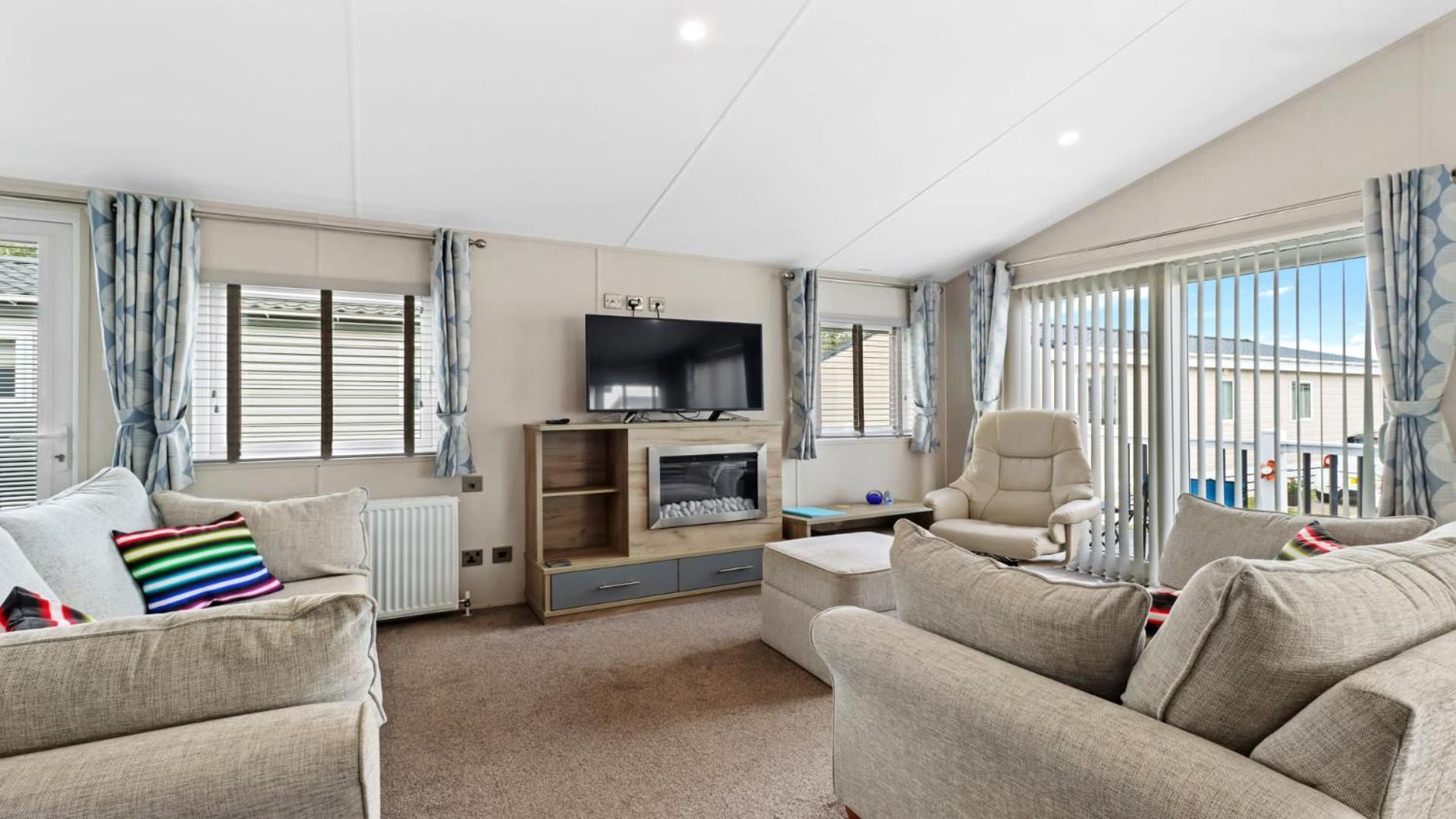 33 Beach Retreat Lodge Pevensey Bay Holiday Park Esterno foto